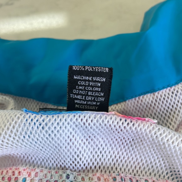 REDFOX Nylon Tie Dye Colorful Jacket Size Med - Picture 9 of 10